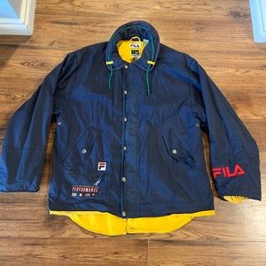 Vintage Fila Zip/Button up jacket